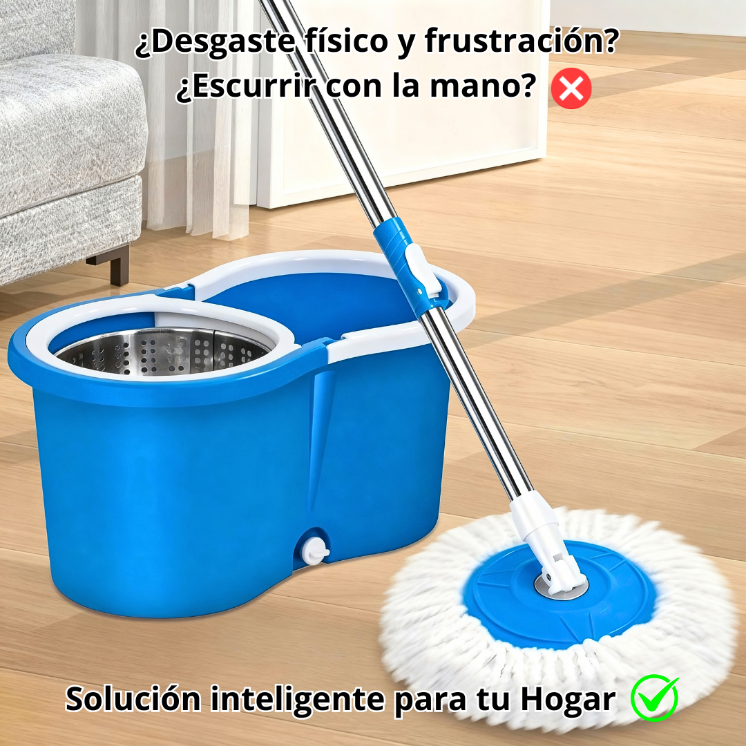 Trapeador Mágico giratorio 360°