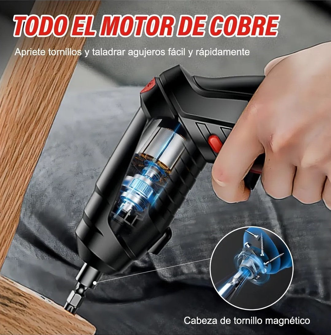 Destornillador Inalámbrico Eléctrico Premium